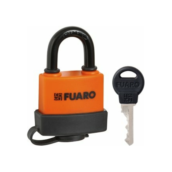 Замок навесной PL-WEATHER-3640 Black 3key (PL-3640) англ.