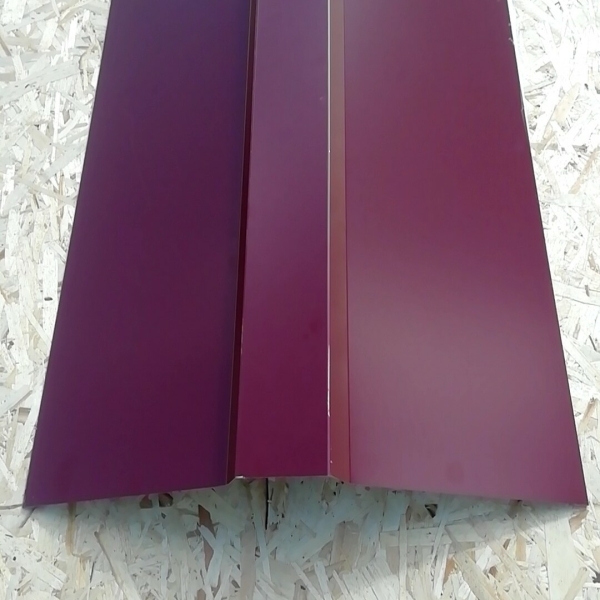 Конек прямоугольный КП.150*2000 (3005 красное вино)