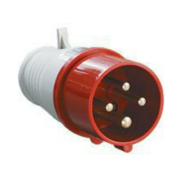 Вилка переносная 024 3P+PE 32A 380В IP44 TDM