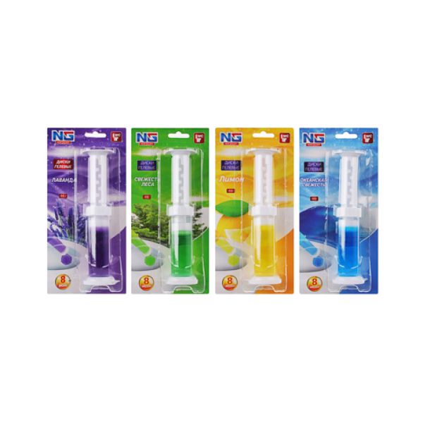 Диски гелевые для унитаза шприц 44гр