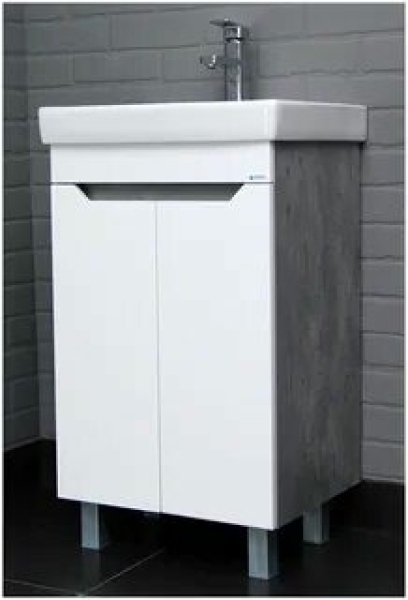 Тумба напольная МЕЧТА 50 Бетон под умывальник Енисей/Комо 50