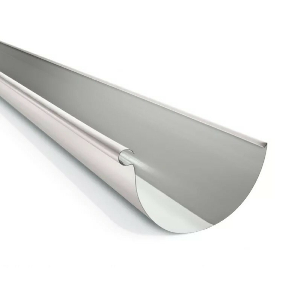 Желоб водосточный D125*3000 (9003) Белый (Профсталь) 5шт (БР)(Т) Дефект