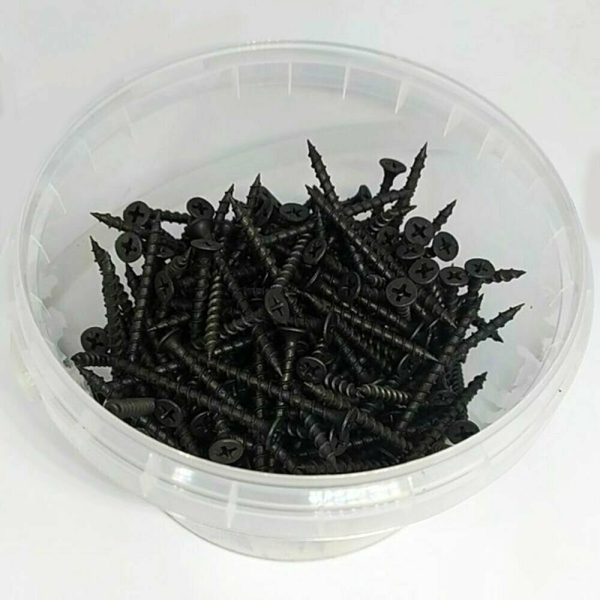 Саморез гипсокартон-дерево 3,8*55 400шт ведро