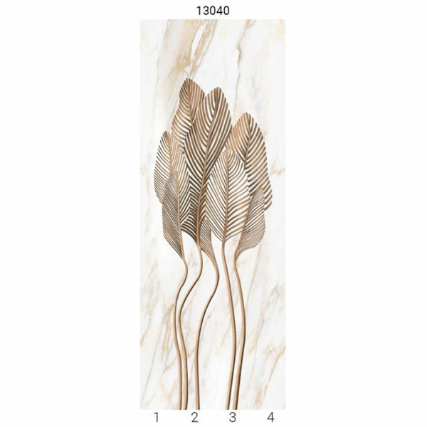 Панель ПВХ Маранта 13040 декор (из 4 шт.) 250*2700 1/12