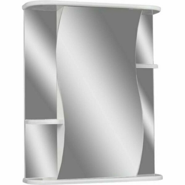 Зеркало-шкаф Волна 2-50 правый Айсберг ДОМИНО