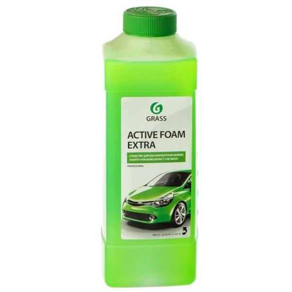 Автошампунь для бесконтактной мойки 1кг Active Foam Extra Grass