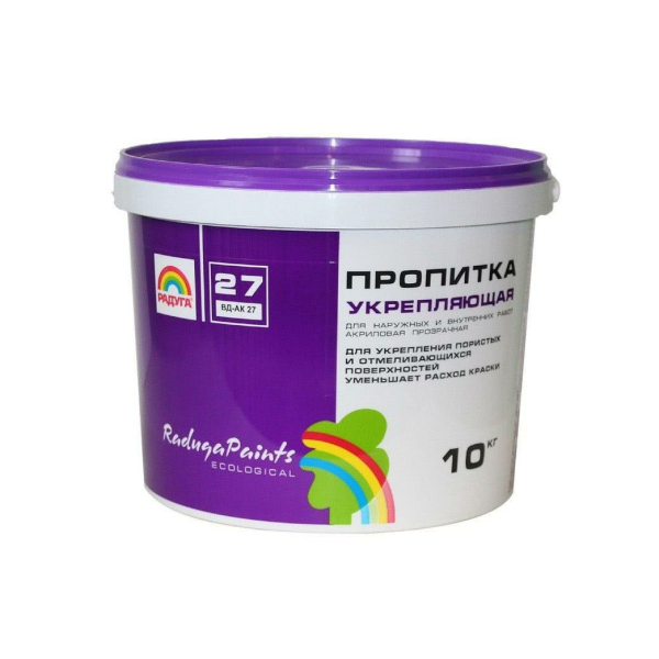 Пропитка укрепляющая 10кг Радуга