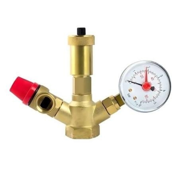 Группа безопасности котла 1" 3 бара мини AQ1123