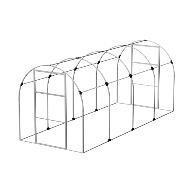 Теплица каркас 4х2х2,1 Польза-2 "Стандарт Полимер"