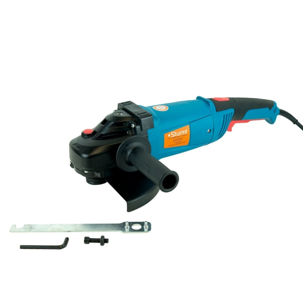 УШМ d230мм 2600Вт 6000об/мин антивибрация плавный пуск AG9524P Sturm