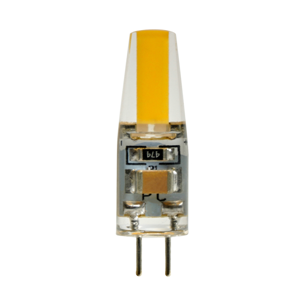 Лампа св/д G4 3Вт 2700K 220В COB Feron