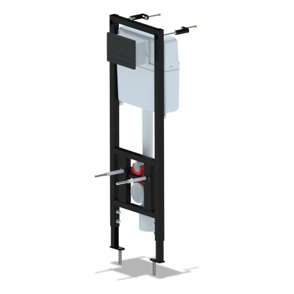 Система инсталляции с кнопкой WP1430 черный 40см WCP4143 АНИ-Пласт
