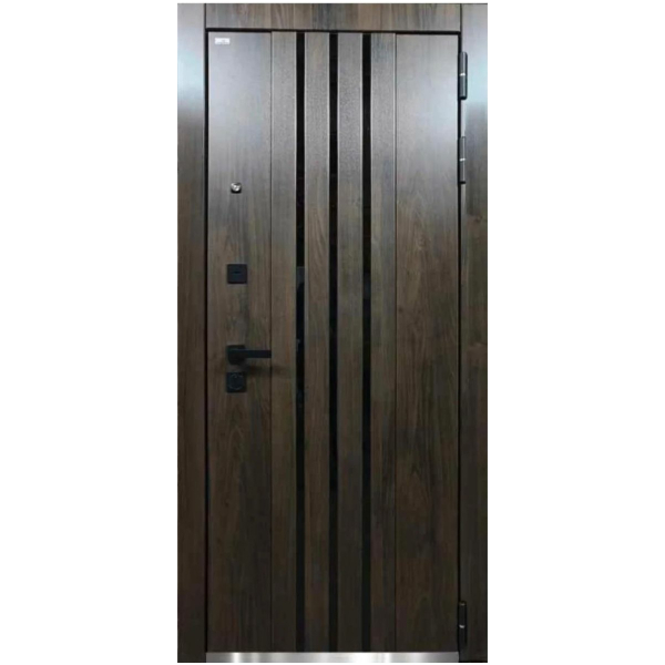 Дверь DORSTON INFINITY Муар /Дуб мореный Ривьера Айс 860x2050 R Сибирский Стандарт