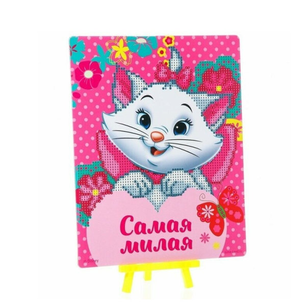 Алмазная мозаика для детей, 20 х 25 "Самая милая", Коты аристократы