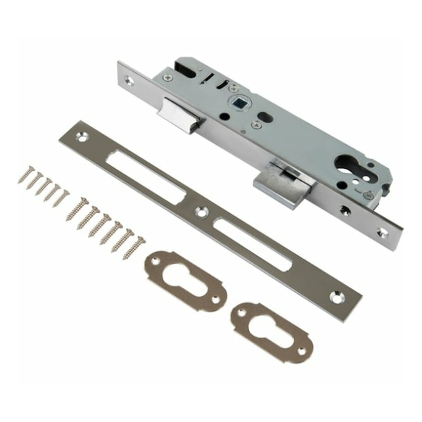 Замок врезной хром 30124-30/92 PC хром блестящий