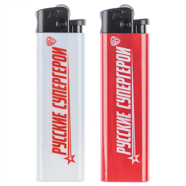 BY Зажигалка кремниевая, 8х2,2х1см, 2 цвета