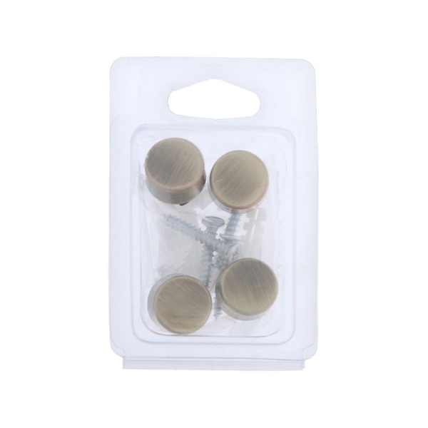 Комплект держателей зеркала "1189" d17мм бронза