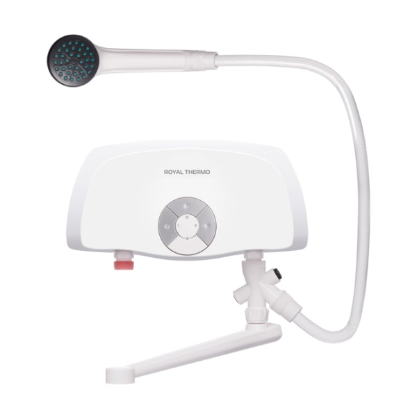 Водонагреватель проточный безнапорный 3,5кВт излив+душ SmartFix TS ROYAL THERMO