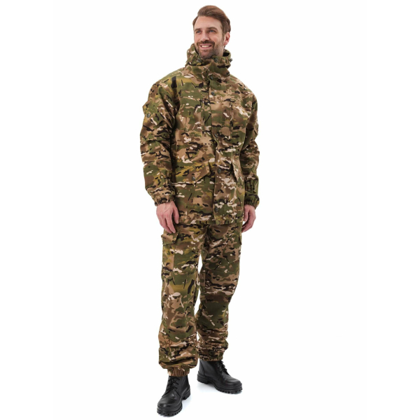 Костюм демисезонный "ГОРКА" куртка/брюки кмф "Мультикам" Твил рип-стоп (52-54, 182-188)