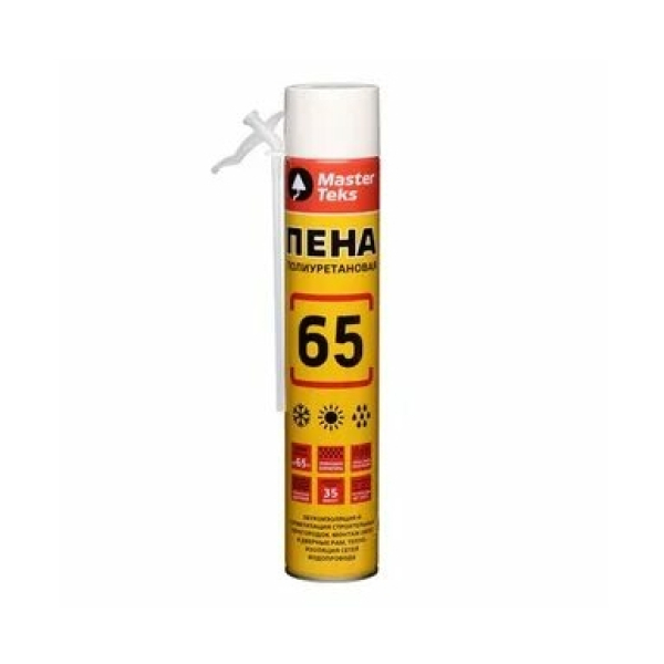 Пена адаптерная всесезонная 750мл 65л -10+35С MasterTeks 65