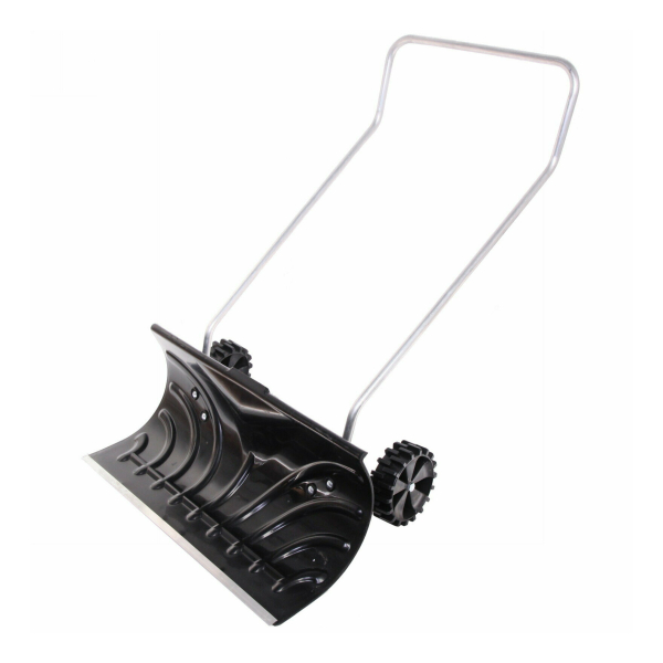 Движок для уборки снега пластиковый на колесах 650*340мм