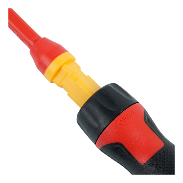 Отвертка со сменными битами диэлектрическая 8 предметов STLS005 Stekker