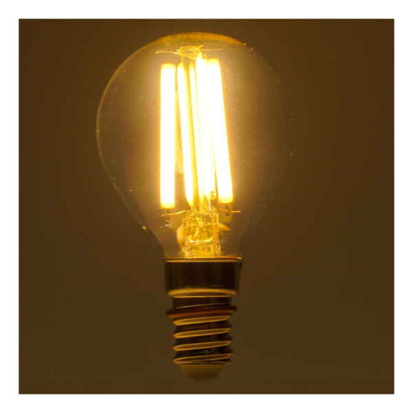 Лампа св/д G45  8Вт 2700К Е14 филамент Feron.PRO