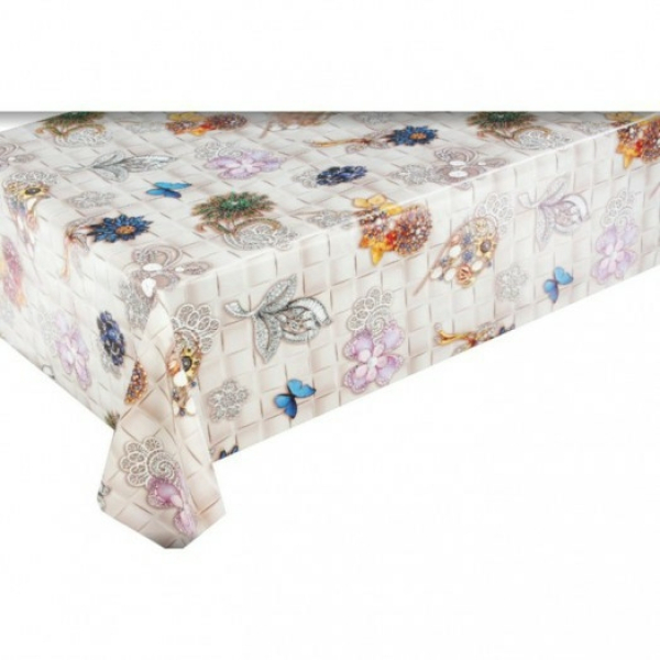 Клеенка ПВХ на тканевой основе 526 Glance 1,4*20м Dekorelle