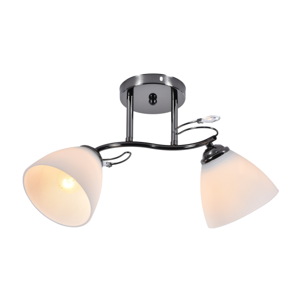 Люстра 3*60Вт Е27 Черный перламутр AU11037/2BKPL Атмосфера уюта