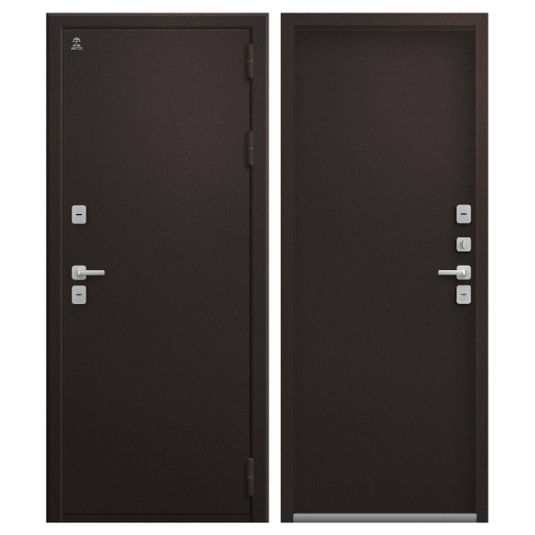 Дверь Т-5 Шоколад букле/Шоколад букле 860*2050 R Центурион 2026