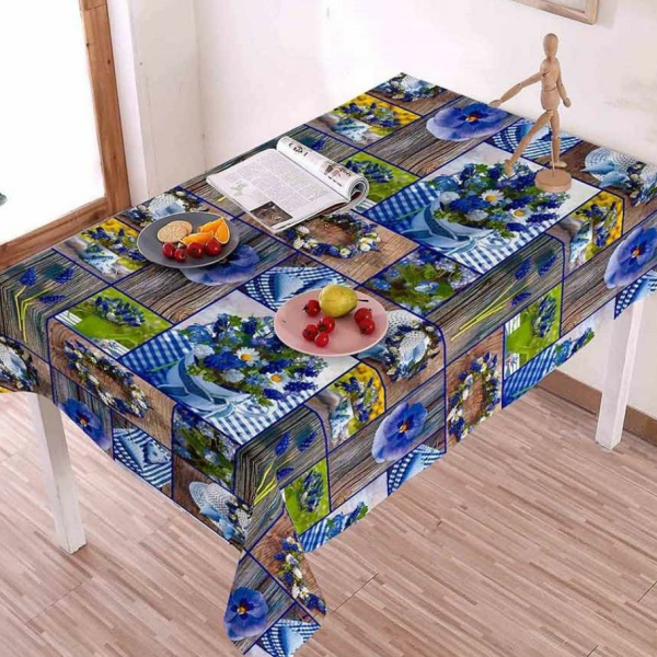 Клеенка ПВХ тканевая основа 1,37*20м тиснение ST1029/ST2551-1 Grace