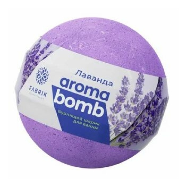 Фабрик Бурлящий шарик д/ванны Mono Aroma Bomb Лаванда 120г
