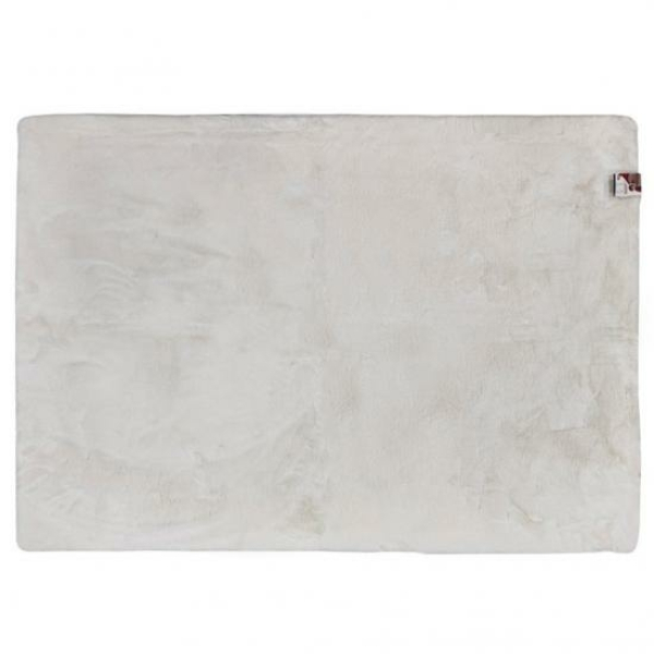 Коврик BAIZHENG "Меховой" белый 100*150см