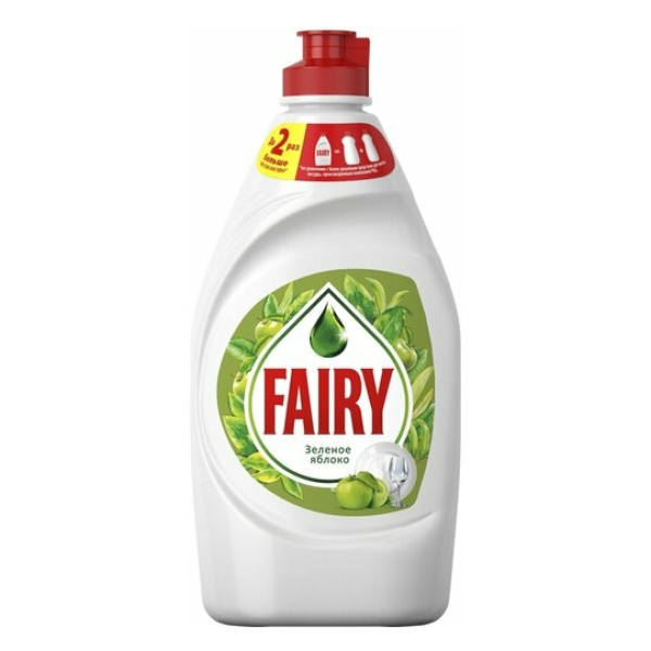 Средство для мытья посуды Fairy Зеленое яблоко 450мл