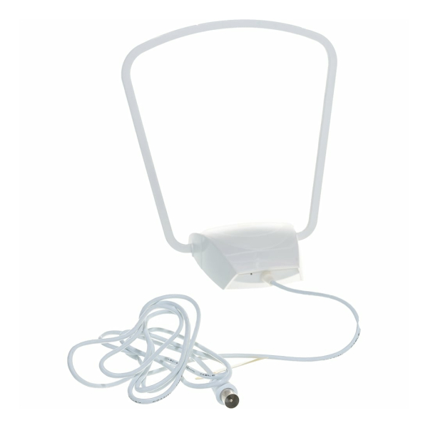 Антенна комнатная  33db, питание от б/п (в/к), подст-ка+присоски  BAS-5107-DX MINI DIGITAL