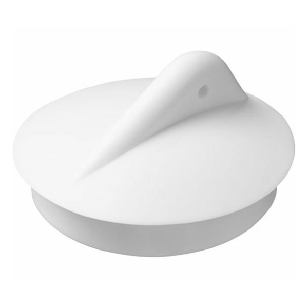 Пробка для ванн и раковин 40мм белая