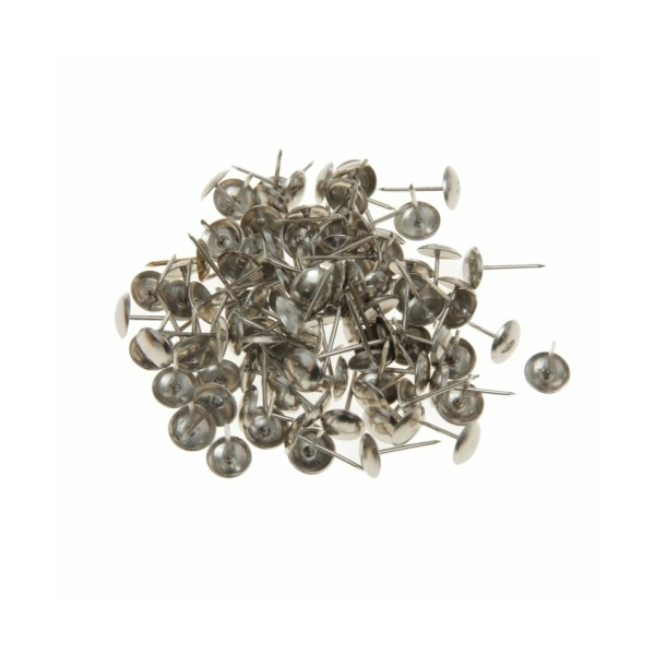 Гвозди декоративные 18,5мм хром 100шт