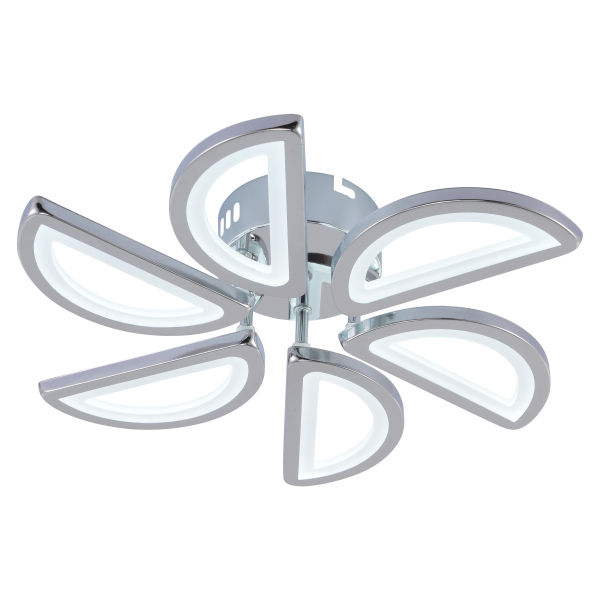 Люстра светодиодная  96Вт 3000-6000K DIMMER ПДУ MP61856/6 CR Атмосфера уюта