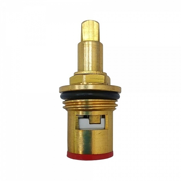 Кран-букса для смесителя 1/2" 8мм 20 шлицов 90° шток 20мм 1 резьба
