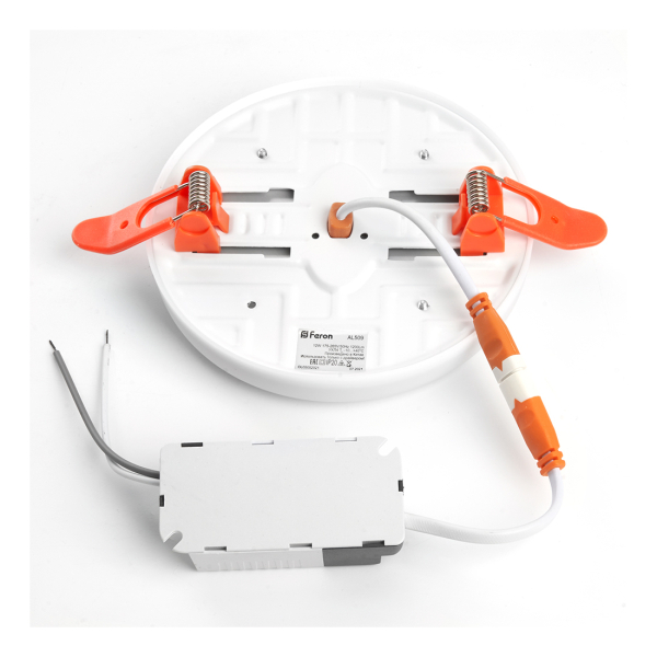 Светильник св/д встр 12Вт 4000К 1120Лм регулируемый диаметр 70-110мм AL509 Feron