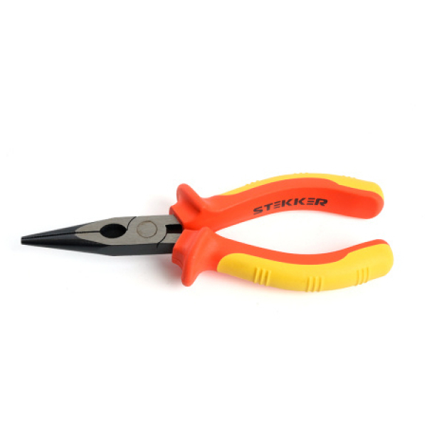 Длинногубцы 160мм многофункциональные  Stekker PLM-2-160-P