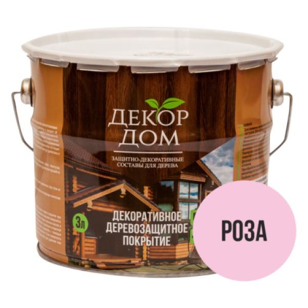 Пропитка роза 3л Декор Дом