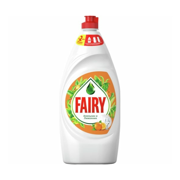 Средство для мытья посуды Fairy Апельсин и лимонник 900мл