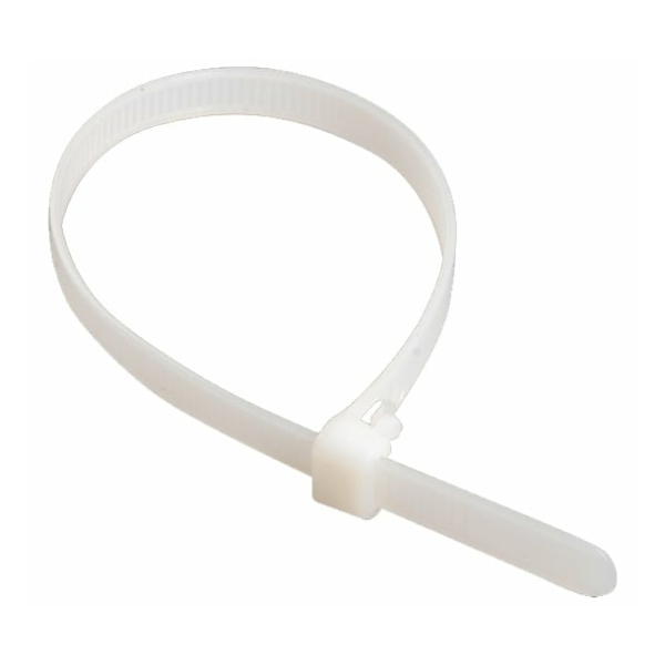 Хомут 4,8*350мм нейлон белый (100шт)