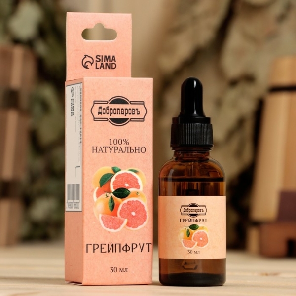 Масло эфирное Грейпфрут 30мл ДОБРОПАРОВЪ