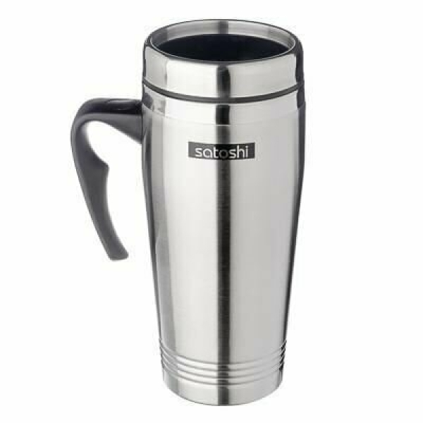 SATOSHI Термос-кружка вакуумная из нержавеющей стали, 450мл