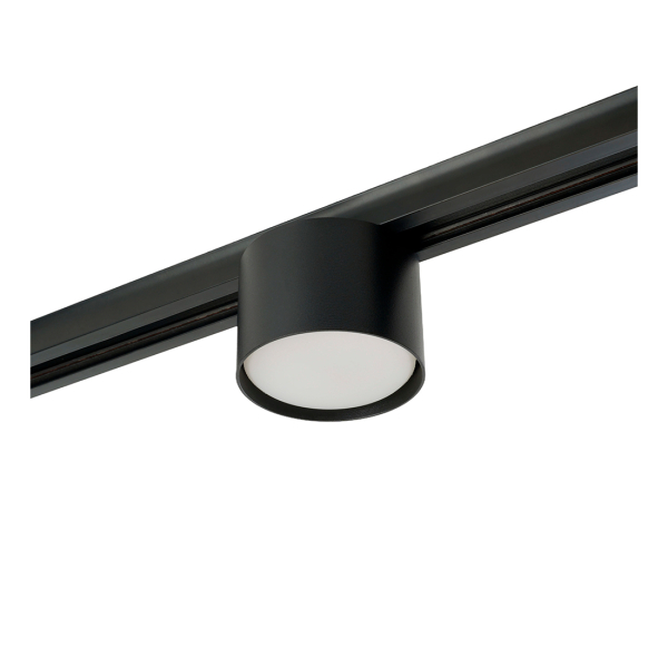 Светильник трековый на шинопровод GX53 черный алюминий 80*80*55 AL134 Feron