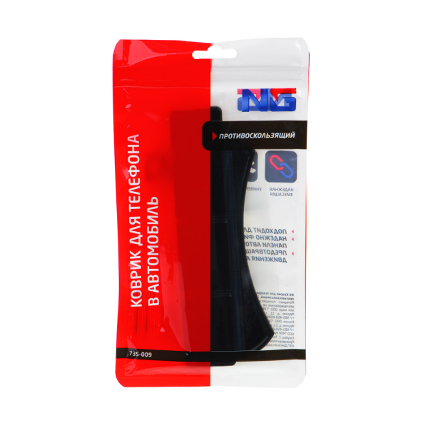 NG Коврик для телефона в автомобиль противоскользящий, 2 шт, 15х3см, 13,5х5,5см