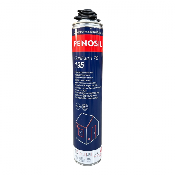 Пена проф летняя 850мл +5+35С 70л с увеличенным выходом Penosil Gunfoam 70