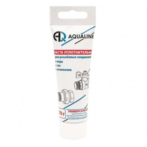 Паста уплотнительня сантехническая 25г. AQUALINK